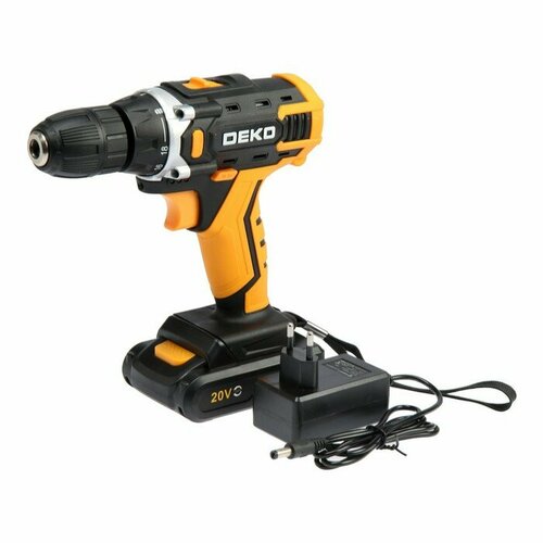 Дрель-шуруповерт Deko DKCD20FU-Li 20 В 15 Ач Li-lon32 Нм 3501350 обмин 427000₽