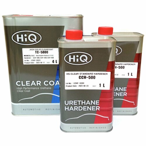Лак акрил-уретановый HIQ TC-5800 4л + 2л отвердителя HIQ CCH-500 (комплект)