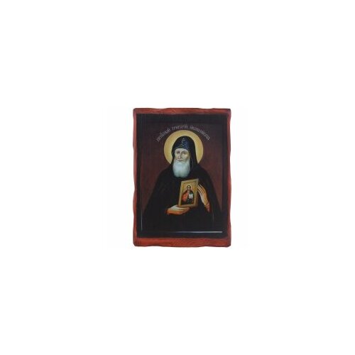 Икона печать на дереве.13х16 Григорий иконописец Печерский #145724