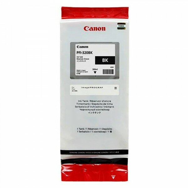 Canon PFI-320BK / 2890C001 300мл струйный картридж оригинальный