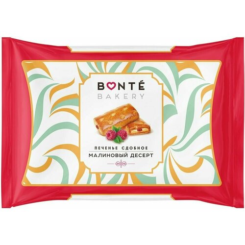 Печенье Bonte Bakery Малиновый десерт 270г