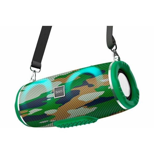 Bluetooth колонка HOCO HC12 Sports BT50 2x5W AUXFMmicroSDMicroUSBUSB RGB громкость - камуфляж 340500₽