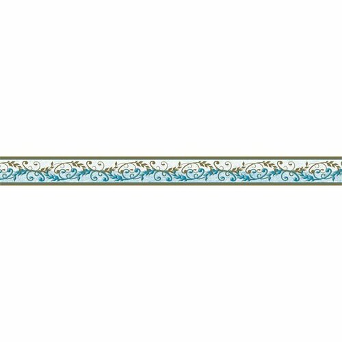 Бордюр Симфония Б-017, ширина - 4 см, длина - 14 м (комплект из 17 шт) тюль этельцветочная иллюзия голубой б утяжелителя ширина 140 см высота 250 см