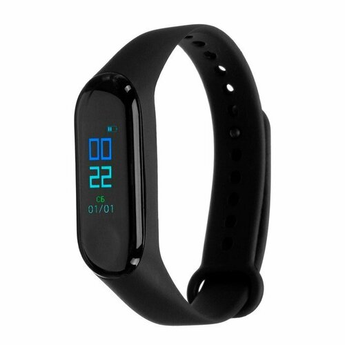 Фитнес-браслет Red Line RF-01 096 IP68 пульсометр датчик уровня кислорода черный комплект из 2 шт 267300₽