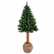 Decorland Искусственная елка Pinus 210 см с натуральным стволом, ПВХ DC1047