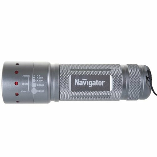 фото Фонарь светодиодный npt-b01-3aaa 1led 5вт велосипедный металл+пластик (94964), navigator 18644 (1 шт.)