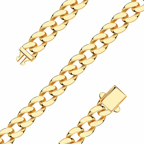 фото Браслет diamant online, золото, 585 проба, длина 19 см.