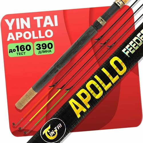 фото Удилище фидерное yin tai apollo heavy feeder hp штекерное 3-х частное 3.9м 80-160г jin tai