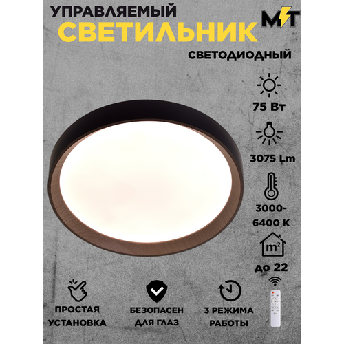 Светильник светодиодный, Люстра Скандинавия 75W