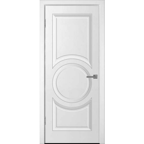 Межкомнатная дверь WanMark Уно-5 / ПГ белая эмаль
