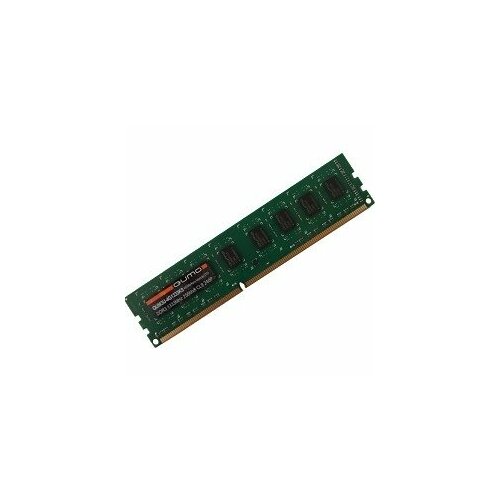 Qumo Модуль памяти QUMO DDR3 DIMM 4GB (PC3-12800) 1600MHz QUM3U-4G1600K11(R) 256x8chips модуль памяти qumo ddr3 dimm 1600mhz pc3 12800 8gb qum3u 8g1600c11r