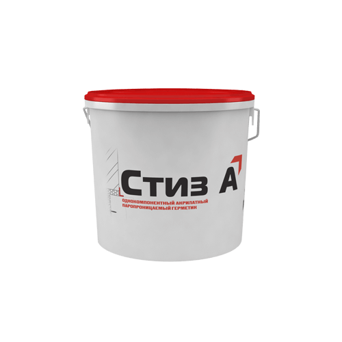 Сази стиз А Однокомпонентный акрилатный паропроницаемый герметик 3кг