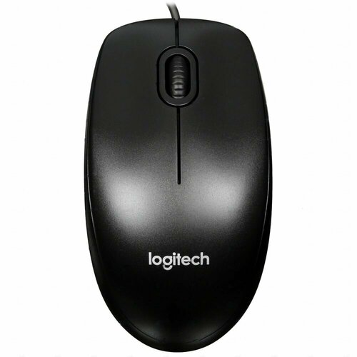 Мышь проводная Logitech M100 910-006765 черный 359600₽