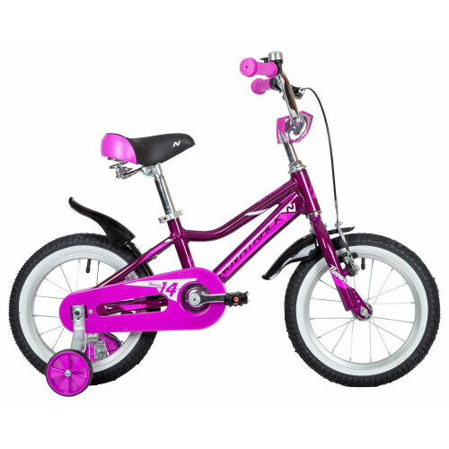 Детский велосипед Novatrack 14 Novara фиолетовый 145ANovara VL22 1418500₽