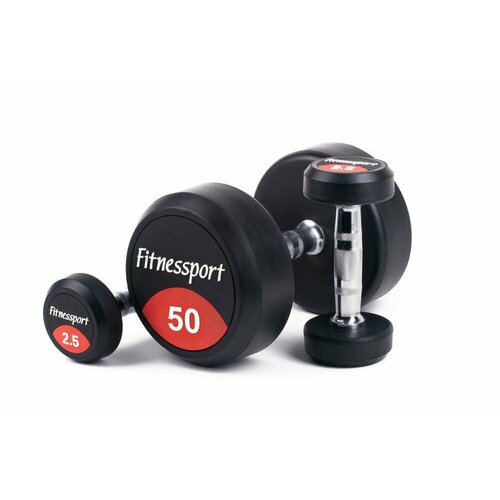 фото Гантельный ряд fitnessport fds-10 2,5/50kg