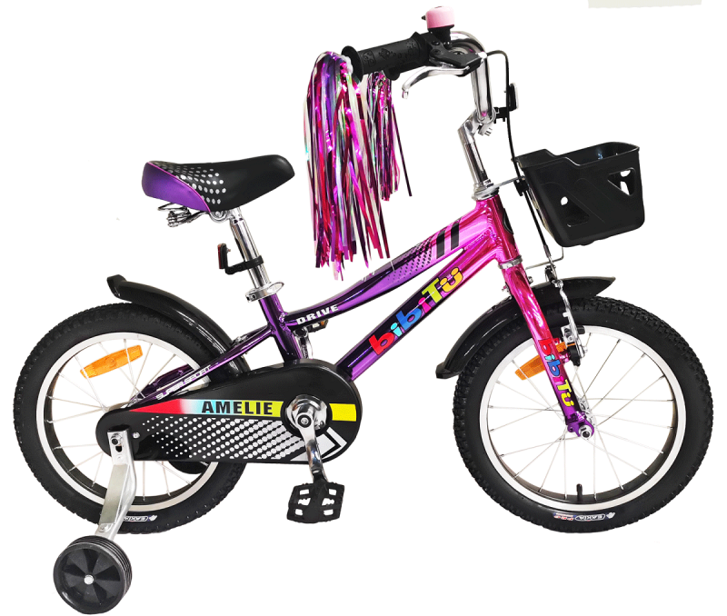 Велосипед 20 NAMELESS BIBITU AMELIE розовый/фиолетовый