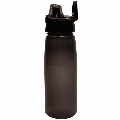фото Кк0148 бутылка для воды с автоматической кнопкой, 750 ml, черный wowbottles