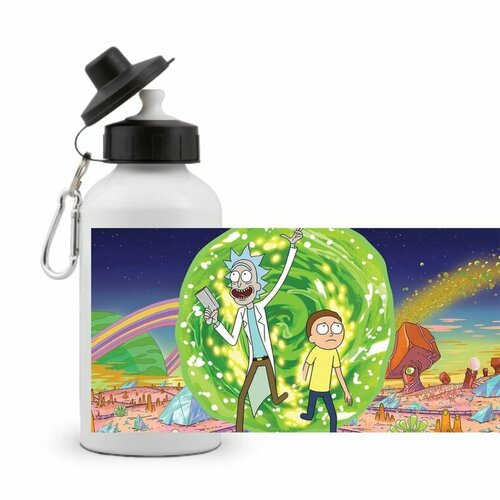 фото Спортивная бутылка рик и морти, rick and morty №3 suvenirof-shop