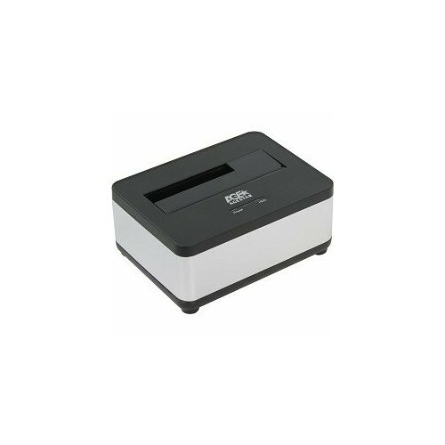 AgeStar Контейнер для HDD 3UBT7 SILVER Докстанция 2,5" 3,5" SATAIII 3UBT7 SILVER USB 3.0, пластик серебристый