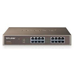 TP-Link Сетевое оборудование TL-SG1016D Коммутатор с 16 гигабитными портами для размещения на столе или в стойке