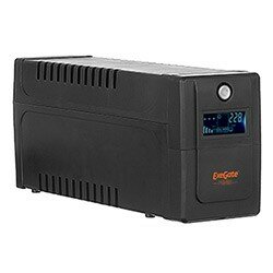 EXEGATE ИБП EP285562RUS ИБП Power Smart ULB-800. LCD. AVR. C13. RJ. USB <800VA 480W, LCD, AVR, 4 IEC-C13, RJ45 11, USB, Black>