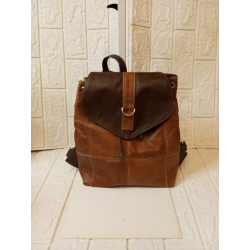 фото Рюкзак женский кожаный натуральный elena leather bag