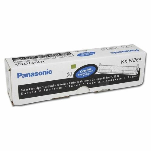 Тонер Panasonic KX-FA76A для Panasonic KX-FL501,502,503,523, FLM553, FLB753,758 (2000 страниц)