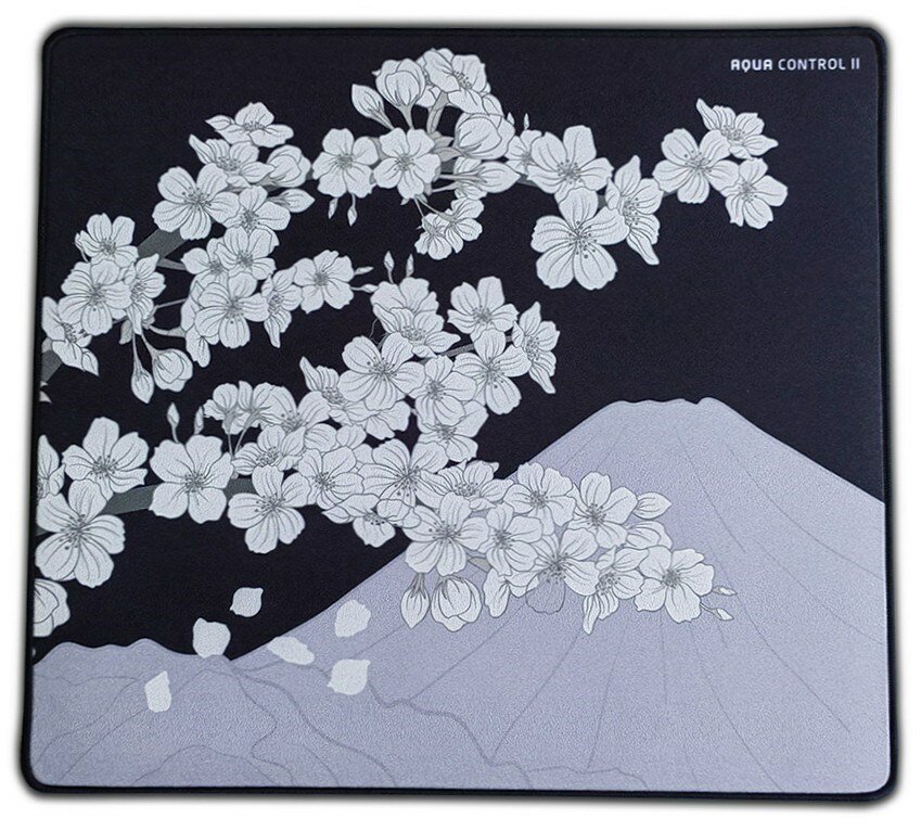 Коврик для мыши X-raypad Aqua Control II Sakura Night L (360x300x4мм) (Black)