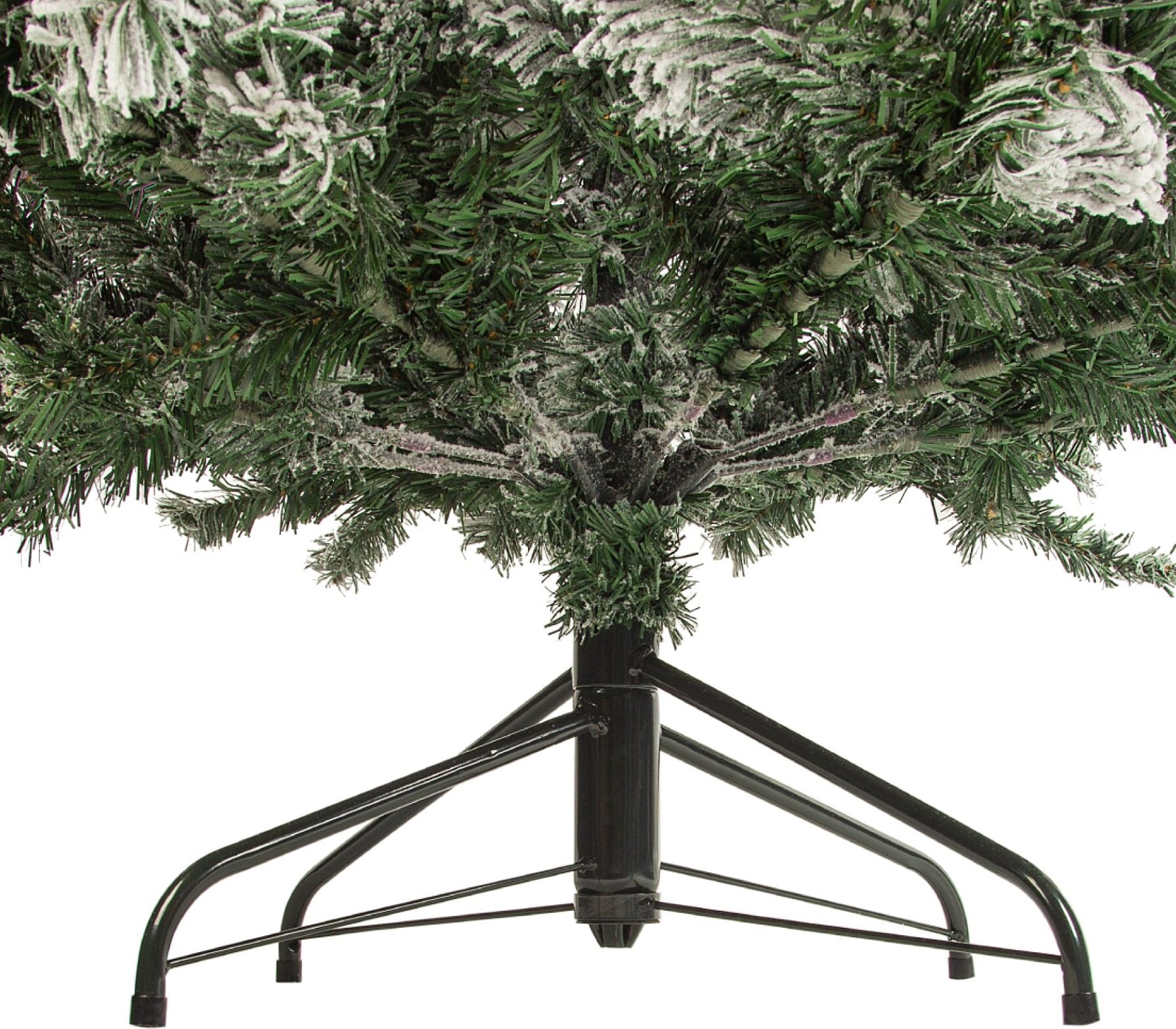 Искусственная елка 150см ROYAL CHRISTMAS Flock Promo, PVC (ПВХ)/флок, мягкая хвоя [164150] - фото №5