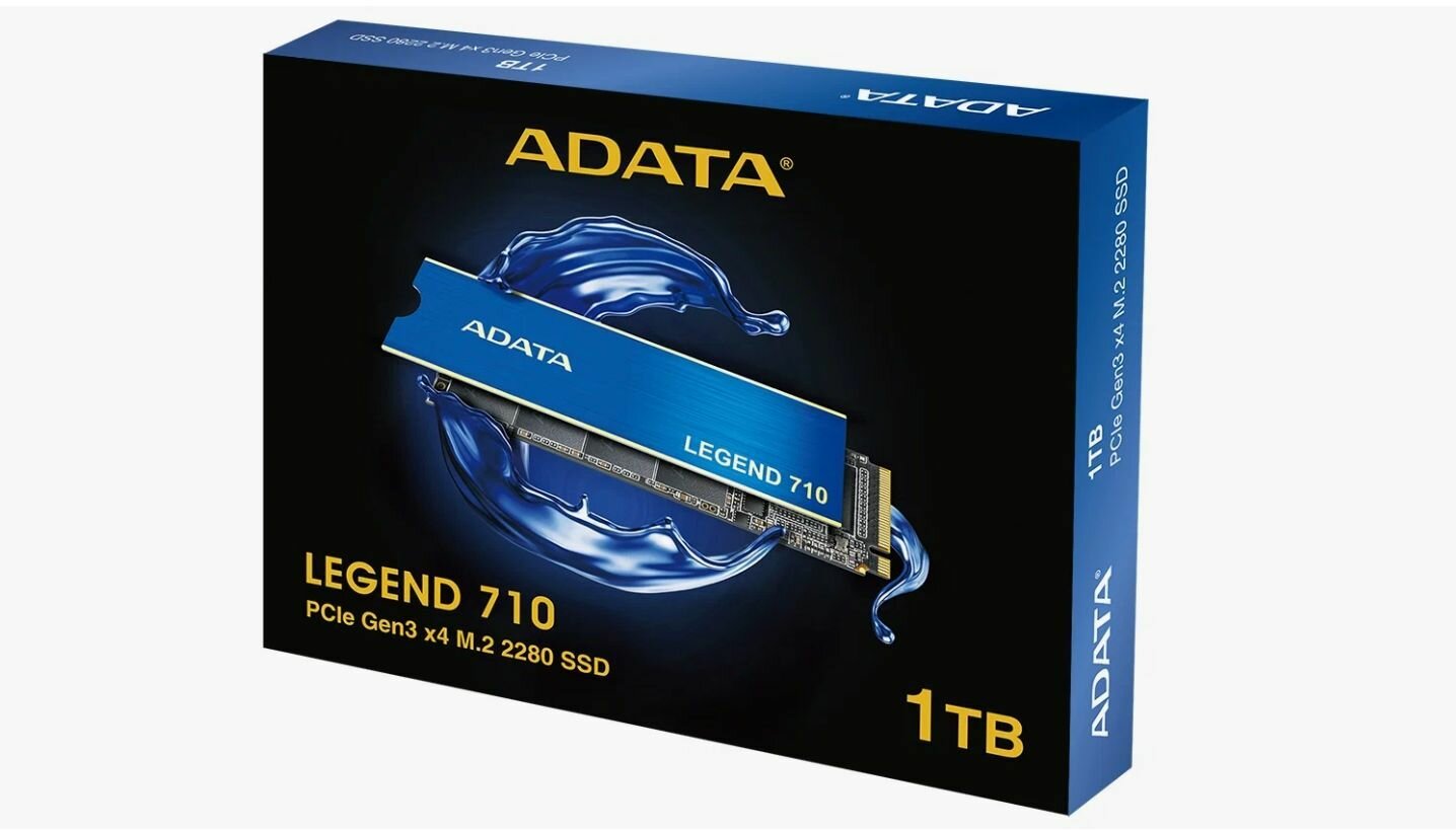 Твердотельный накопитель A-Data Legend 710 2048ГБ, M.2 2280, PCI-E 3.0 x4, M.2 ALEG-710-2TCS - фото №14