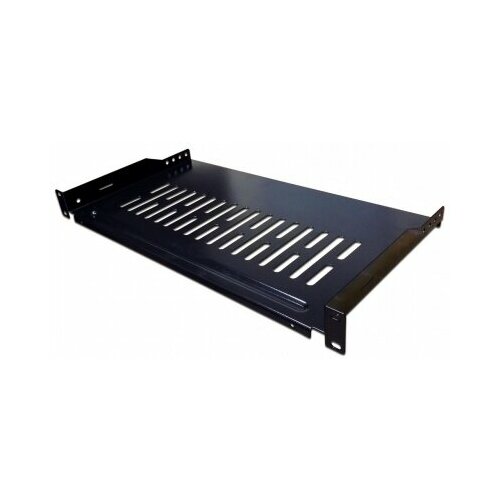 Полка консольная 1U с возможностью установки заднего фиксатора глубина 250мм TWT TWT-CB-SFBF250-1U18 1030₽
