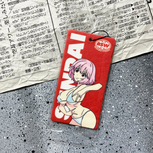Изображение товара Ароматизатор для автомобиля Senpai anime, Ягодный смузи / Resource Stickers