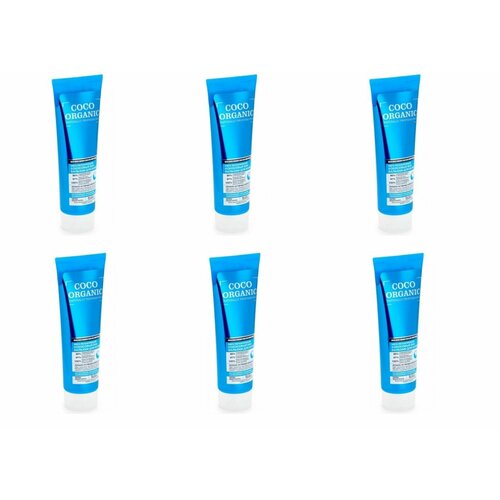 Бальзам био для волос Organic Naturally Мега увлажняющий кокосовый, 250мл х 6шт