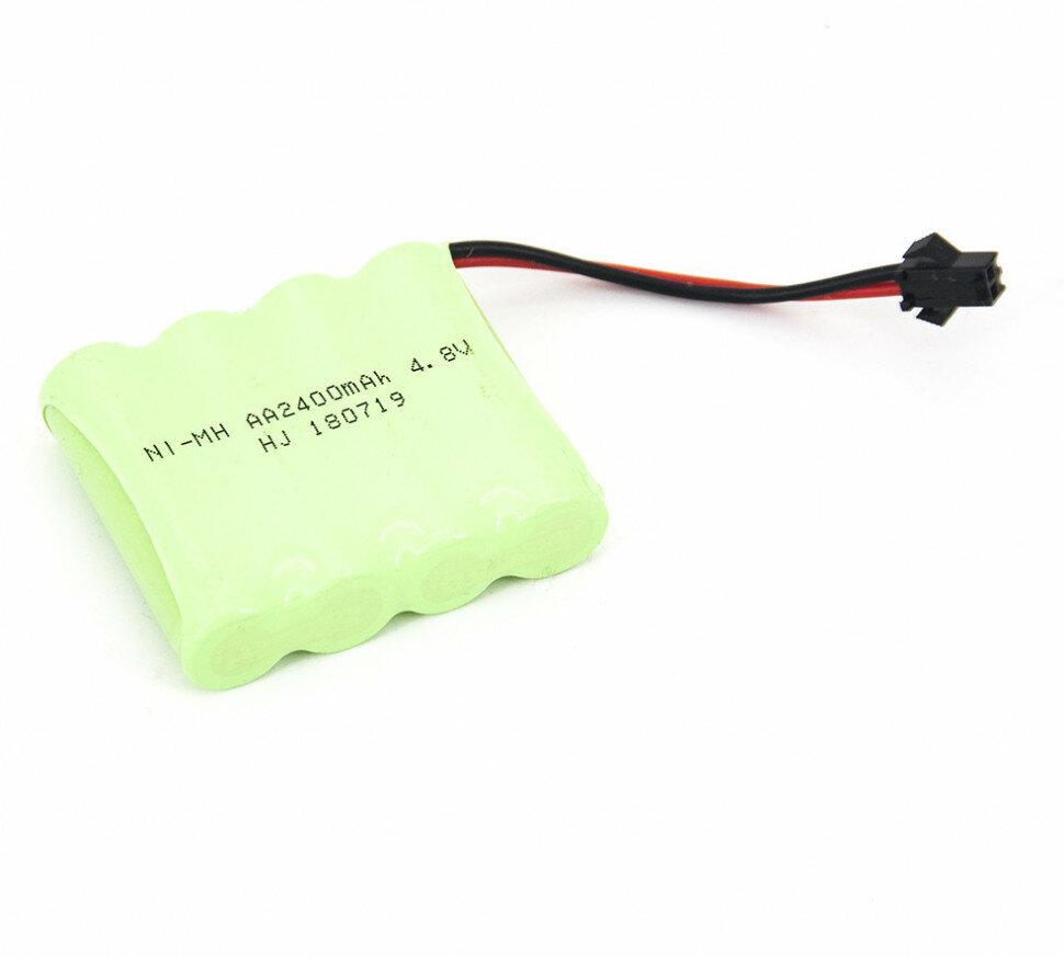 Аккумулятор Ni-Mh 4.8v 2400mah (разъем YP) - NIMH-48F-2400-YP