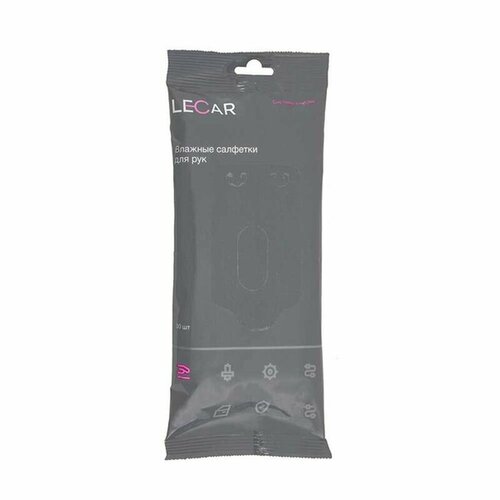 Влажные салфетки для рук 30 шт LECAR LECAR000015112 201₽