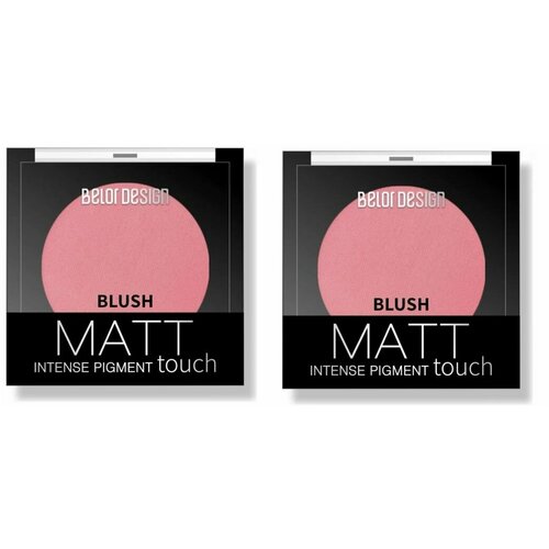 Румяна для лица Belor Design Matt Touch тон 203 х 2шт