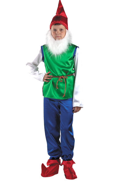 Детский карнавальный костюм Гномик Батик, рост 104 см