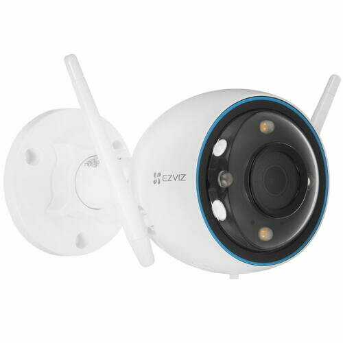 Камера видеонаблюдения IP EZVIZ H3, 1620р, 4 мм, белый [cs-h3 (5mp,4mm)]