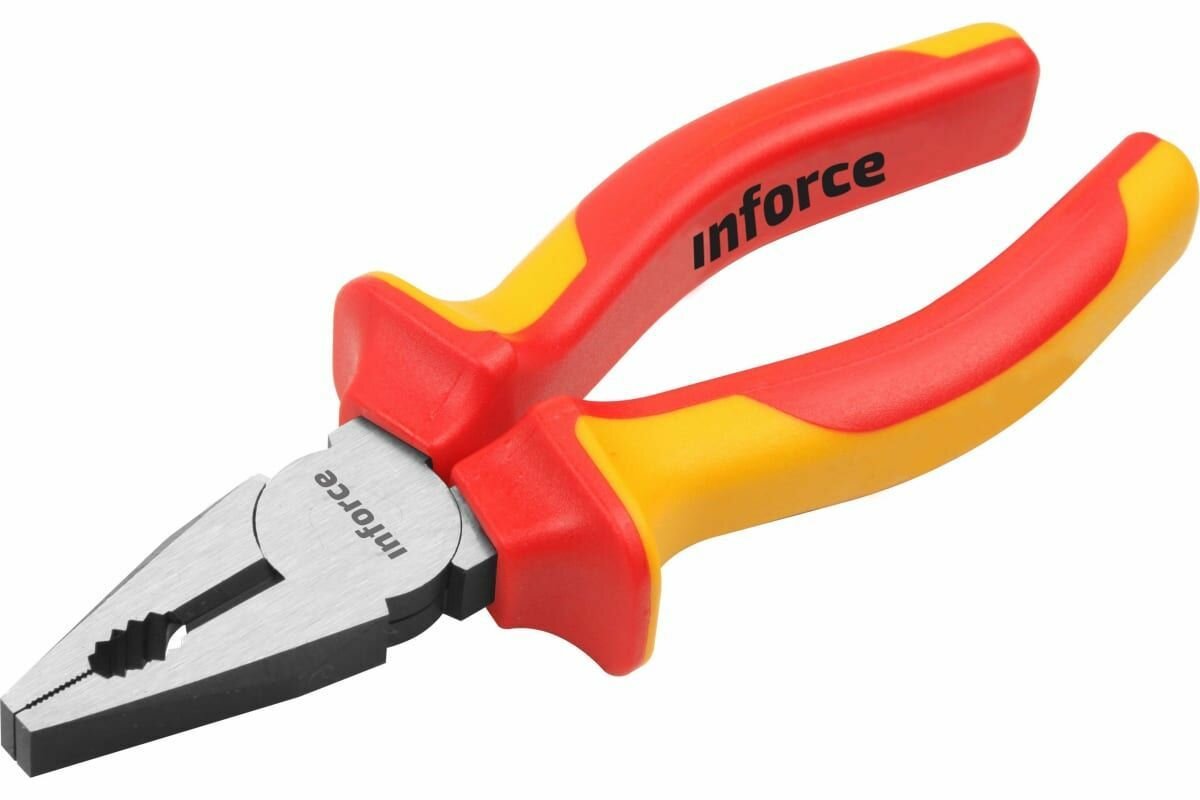 Диэлектрические пассатижи Inforce 180 мм 1000В 06-18-19