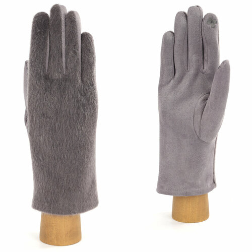 фото Перчатки fabretti, размер 7, серый