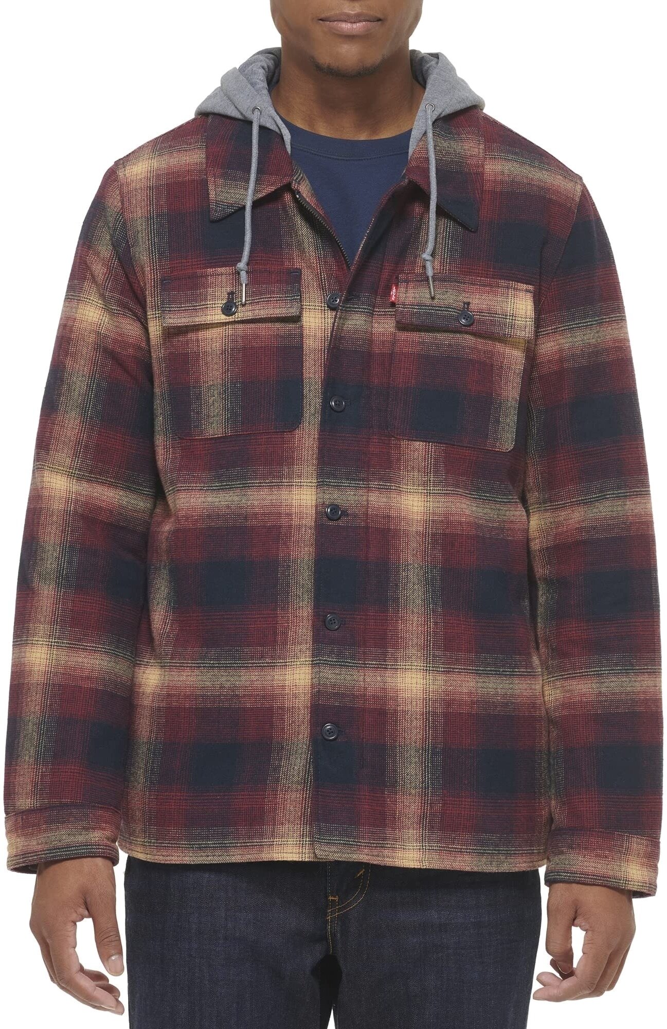 Куртка Levi's демисезонная коричневый 