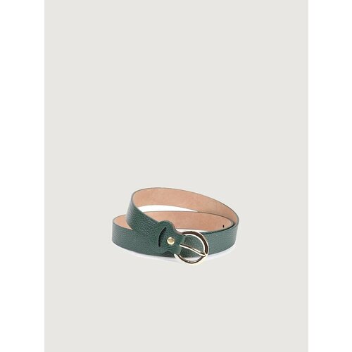 фото Ремень fabula, размер 100, зеленый