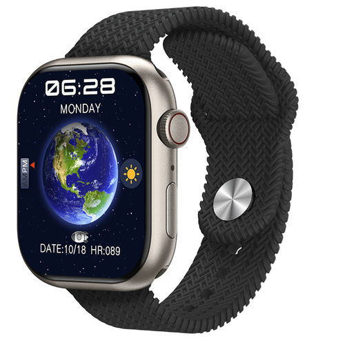 Смарт часы HK9 PRO+ Smart Watch Plus, AMOLED 2.02, iOS, Android, Bluetooth, Уведомления, Черные