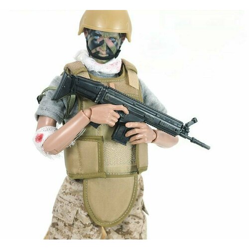 Коллекционная подвижная фигурка американский спецназ солдат 35cm, Подарок парню на 23 февраля, игрушки для мальчика