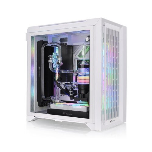 Корпус Thermaltake CTE C700 TG ARGB белый без БП ATX 3x140mm 2xUSB3.0 audio bott PSU