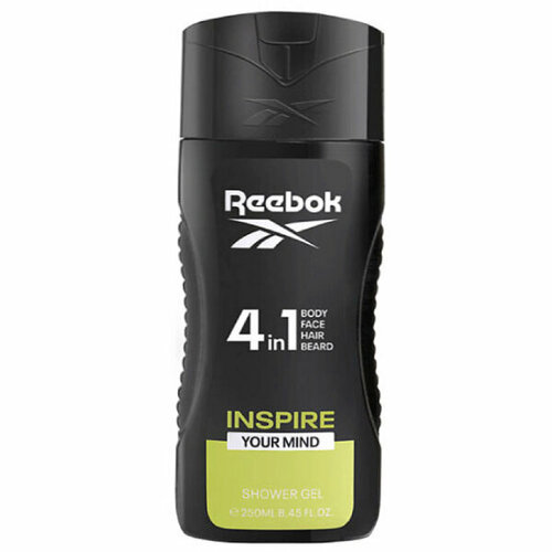 Reebok Мужской Inspire Your Mind Гель для душа 4 в 1 250мл