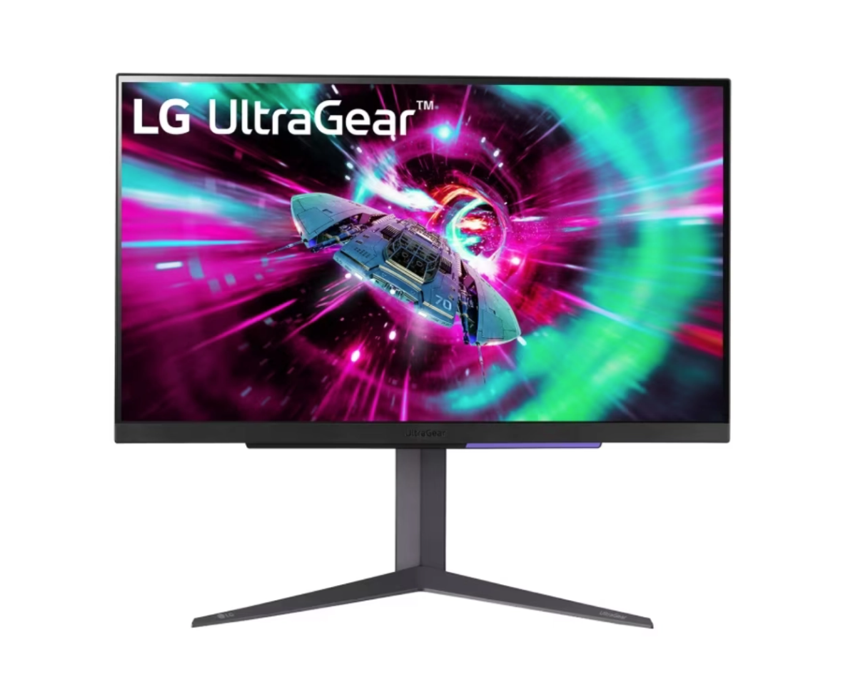 27" монитор LG ULTRAGEAR 27GR93U-B (2023) , 3840x2160, 144 Гц, 16:9, 163 PPI, IPS