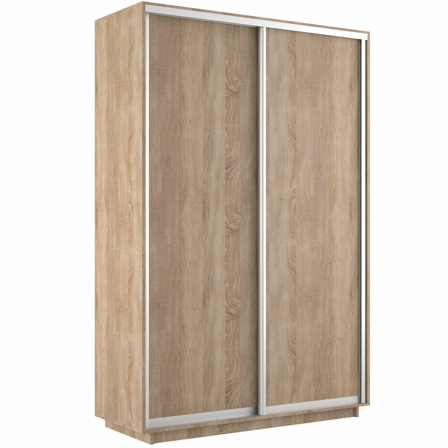 Шкаф-купе Экспресс 1,6 ДСП/ДСП Сонома (высота 2400) глубина 45 см