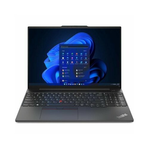 Ноутбук Lenovo ThinkPad E16 Gen 1 21JT001AUS AMD Ryzen 7 7730U 20 GHz - 45 GHz 16384 Mb 16 WUXGA 1920x1200 512 Gb SSD DVD нет AMD Radeon Graphics Windows 11 Professional черный 181 кг 21JT001AUS 117278₽