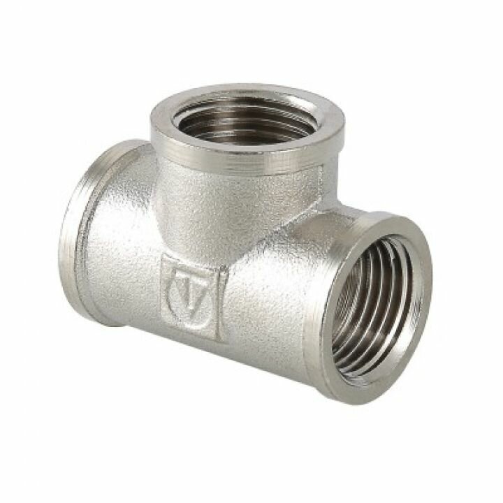 Тройник Valtec (VTr.130. N.0007) 1 1/4 ВР(г) х 1 1/4 ВР(г) х 1 1/4 ВР(г) латунный